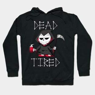 Dead Tired (Red) Hoodie